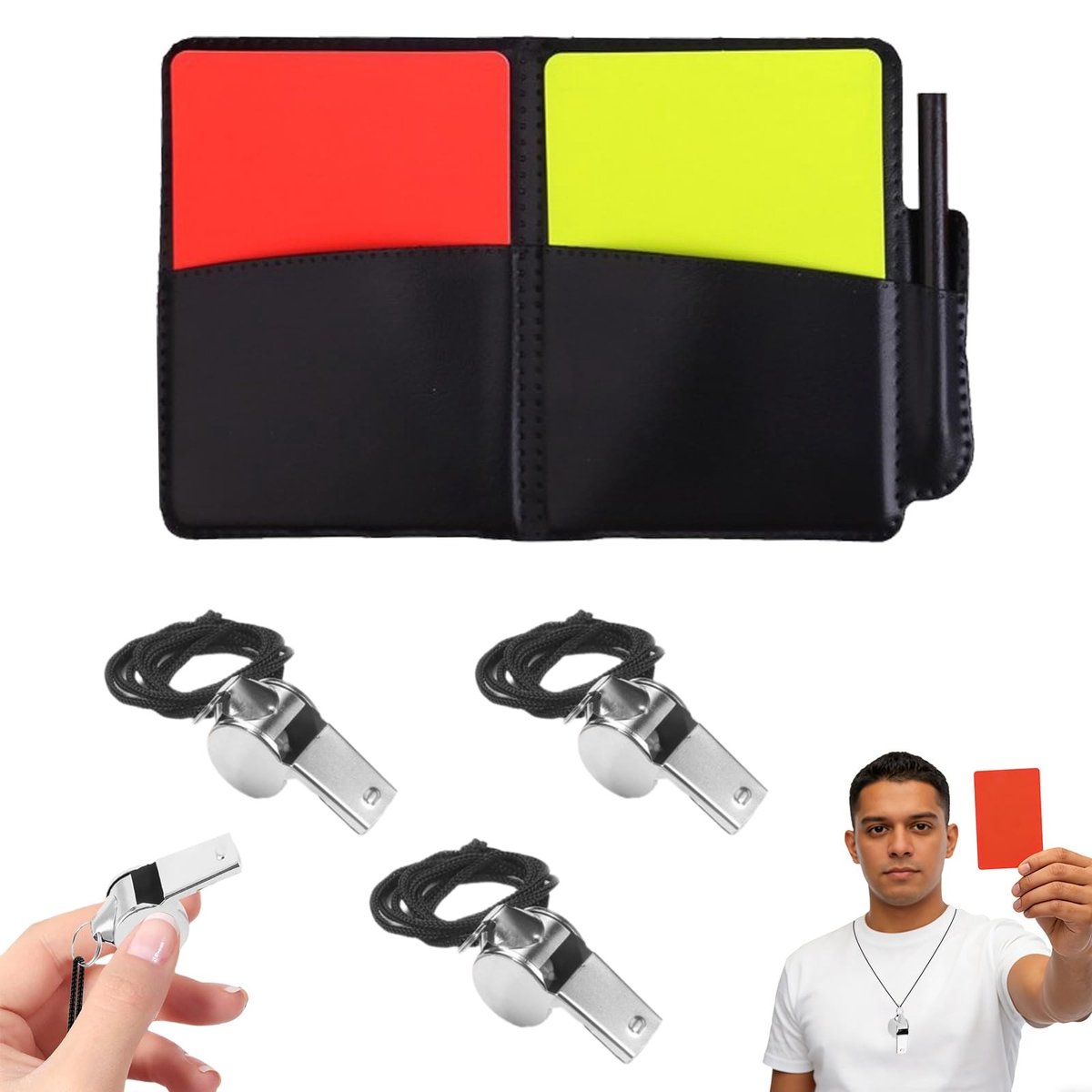 Elzusha - Professionele Fluitenset met Lanyard en Notitieboek