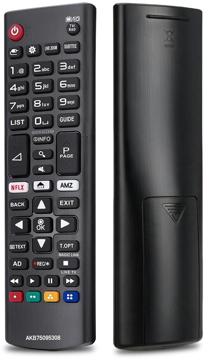 Elzusha - Vervangende Afstandsbediening voor LG TV, Geen Programmering Vereist