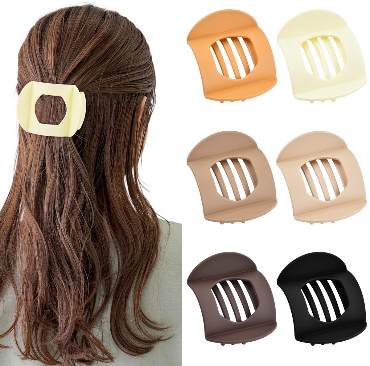 Elzusha - Set van 6 Elegante Haarspelden voor Vrouwen