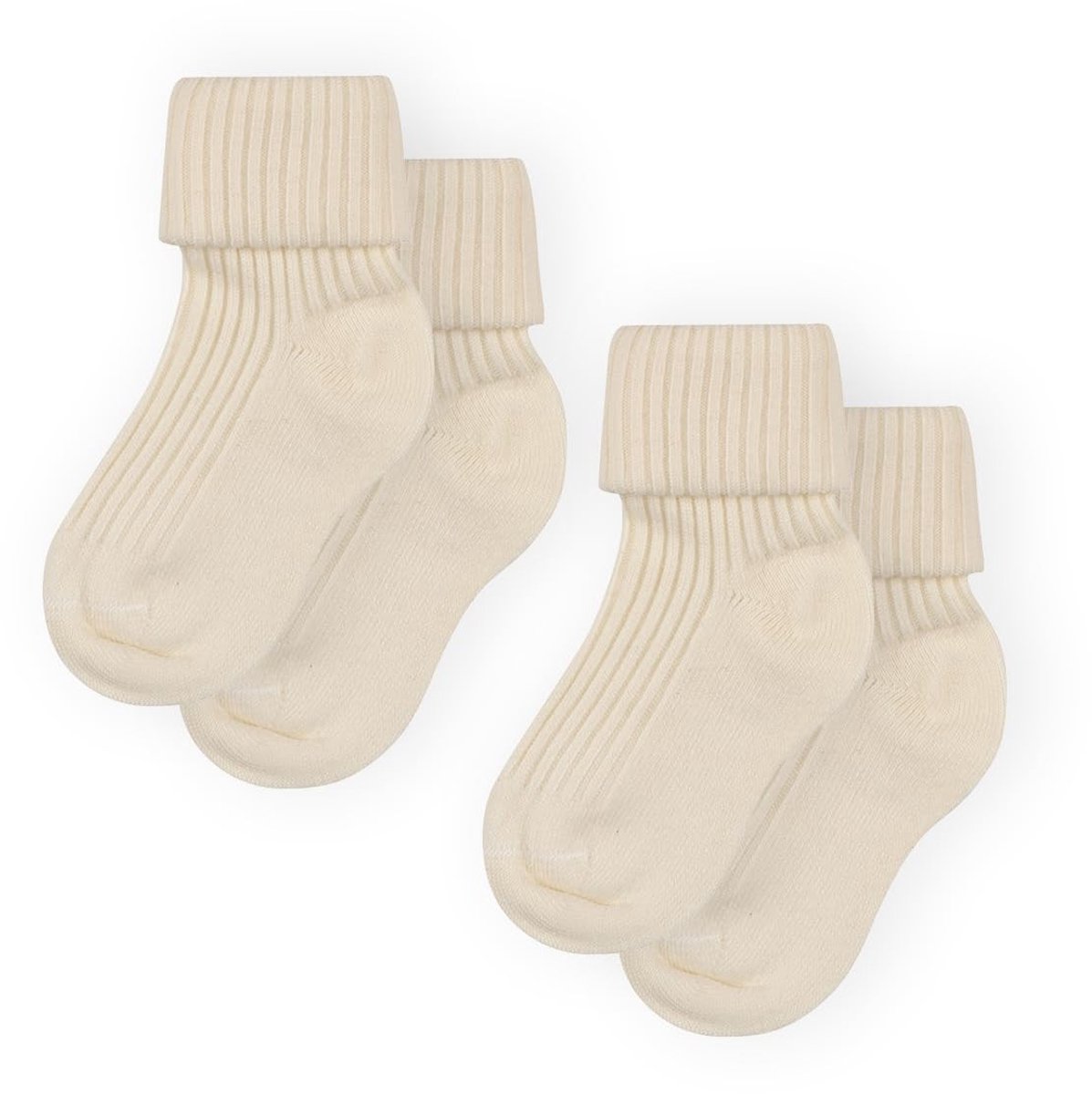 Elzusha - Merino Wol Baby Sokken - 2-Pack