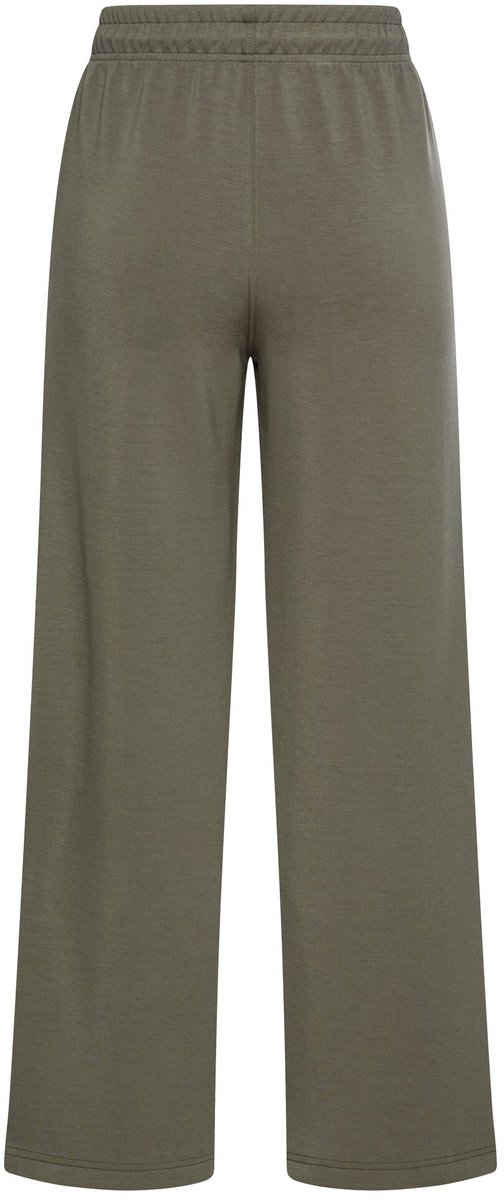 camel active Casual broek met verstelbare taille - Maat womenswear-31/30 - Donkergroen