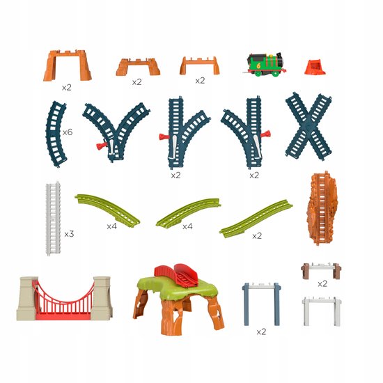 Fisher-Price Thomas & Friends Percy 6-in-1 Set — afbeelding 4
