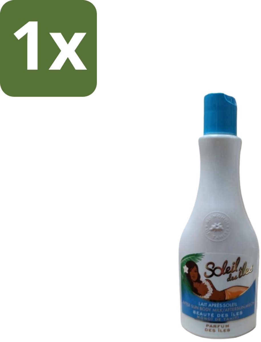 1 x Soleil des Îles – Aftersun Bodymilk – Monoï de Tahiti Kokos – 150 ml - Aftersun Bodymilk - Monoï De Tahiti - Zonverzorging - Huidherstel - Hydratatie Na Zon