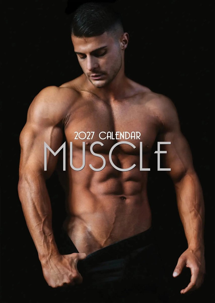 Muscle Men A3 Kalender 2027