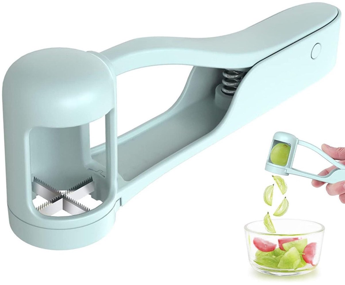 Elzusha - Multifunctionele Fruit Snijder voor Kinderen met Ergonomische Handgreep