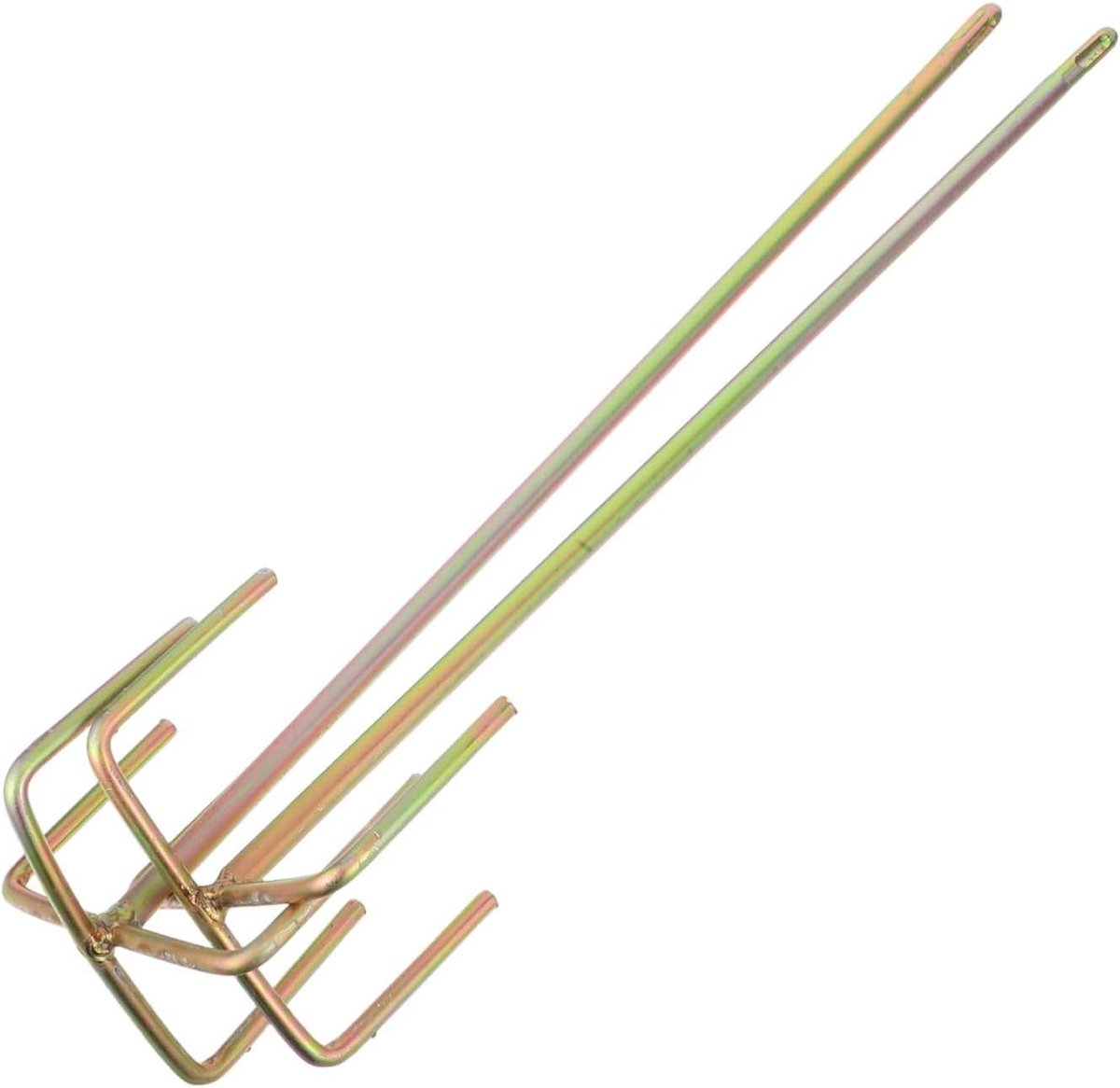 Betonmengstaven - Boor opzetstuk - Mengen van bouwmaterialen - Veilige vierkante kop - 48 cm lengte - Multi