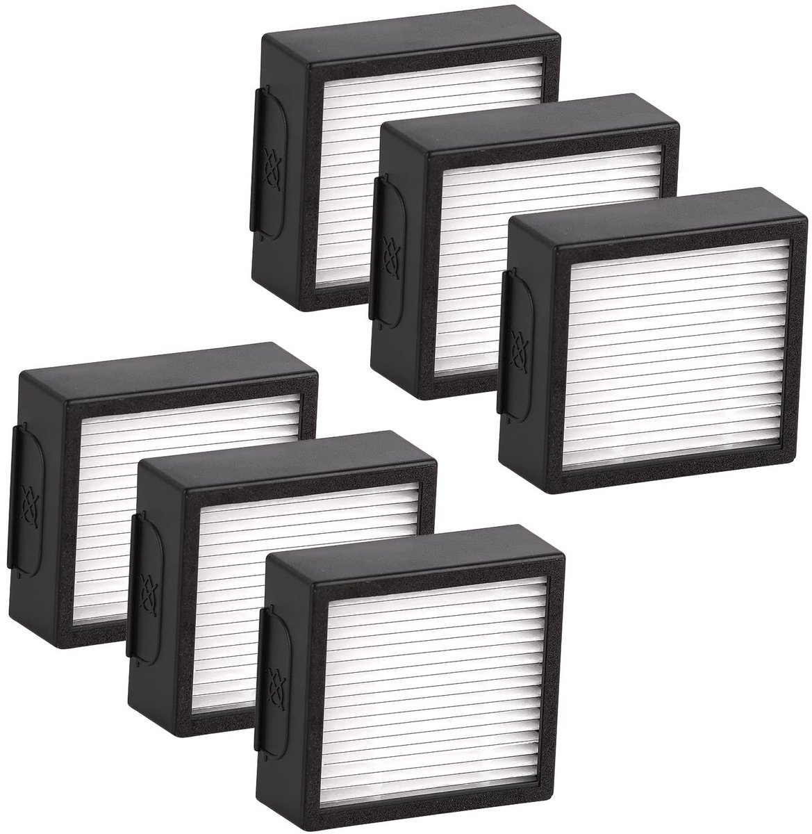 Elzusha - HEPA Filters voor iRobot Roomba Robotstofzuigers (6 Stuks)