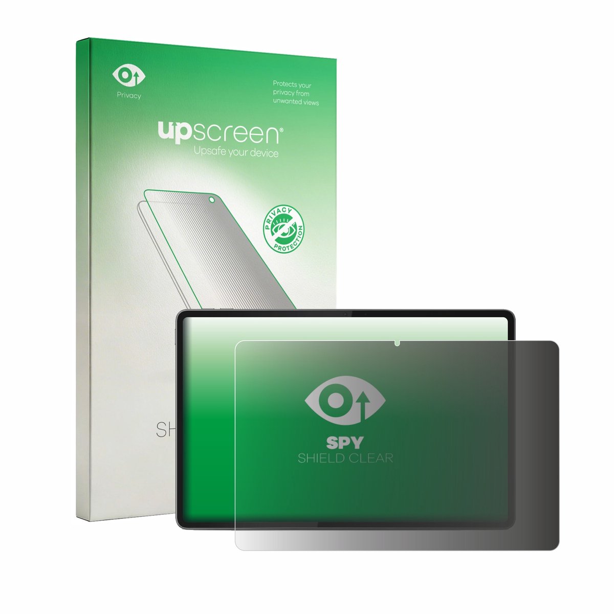upscreen - privacy screenprotector voor Lenovo Yoga Tab 11.1" 2026 - Folie Beschermfolie Blauwlichtfilter