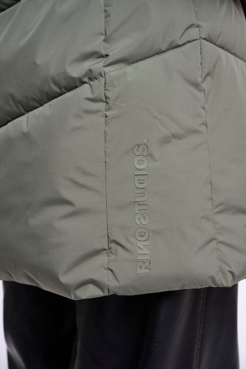 Rino & Pelle Jassen - Yasmina coat - Misty basil