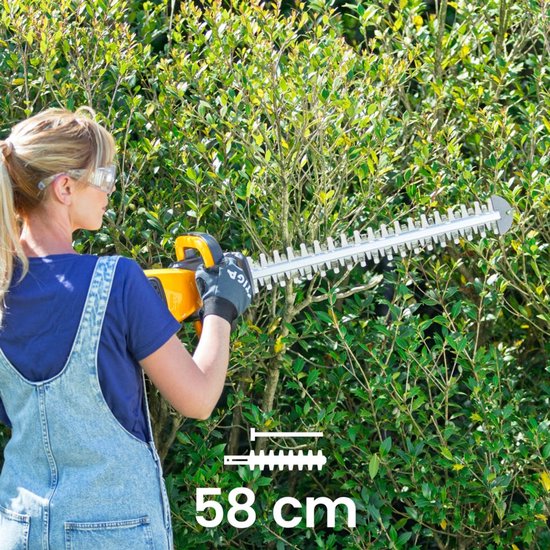STIGA HT 500e accu-heggenschaar, 58 cm, 48V (excl.) van Stiga — afbeelding 2