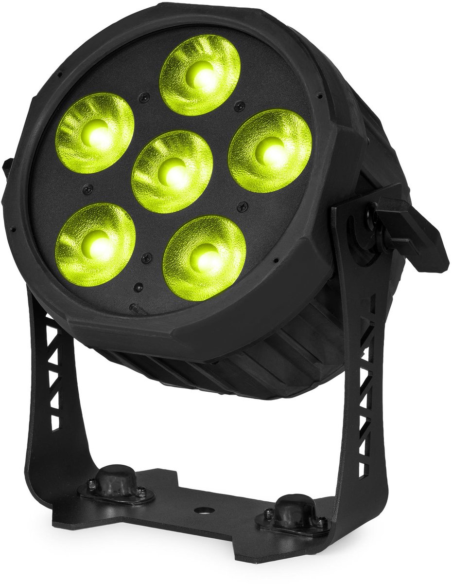 BeamZ Pro WX66 outdoor LED PAR - 6x 20W RGBALC LED’s - WDMX - IP65 waterdicht