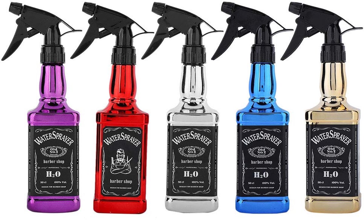 NITRIP 500 ml kappers Spray Fles Salon Kapper Haar Gereedschap Thuis Tuinieren Water Sproeier (Rose Red) - ShopVlot
