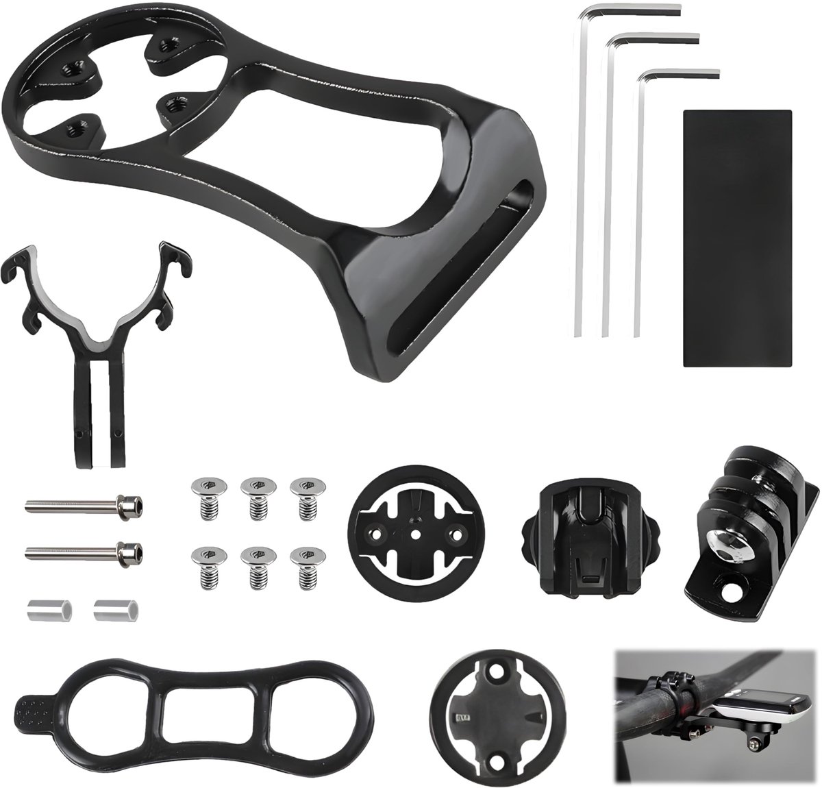 Solidchoice - Aluminium Computer Houder voor Fietsaccessoires