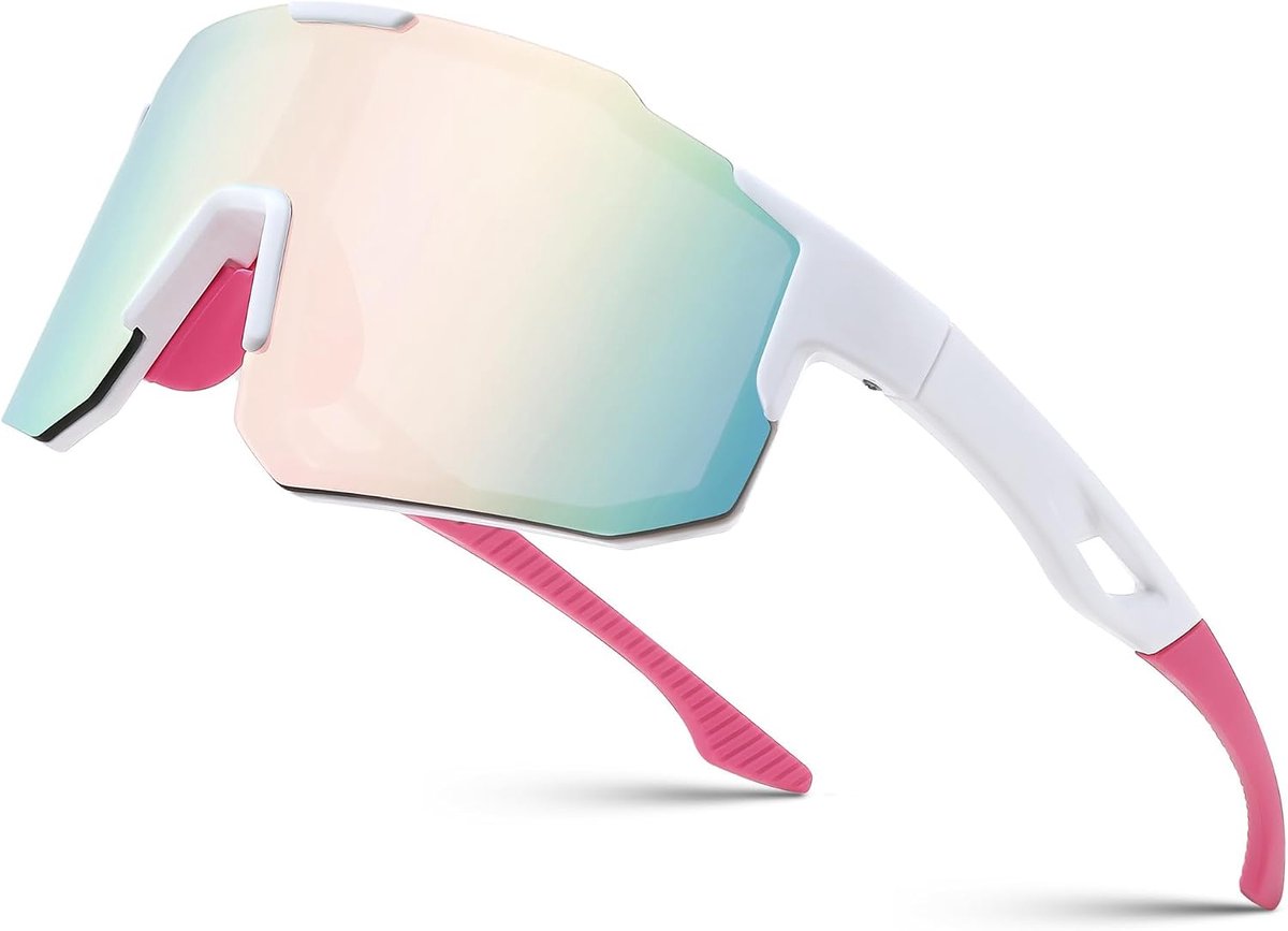 Sportzonnebril Mannen Vrouwen Fietsbril Gespiegelde Sportbril voor MTB Road Bike Biking Lopen Enduro met UV400 Bescherming B2388