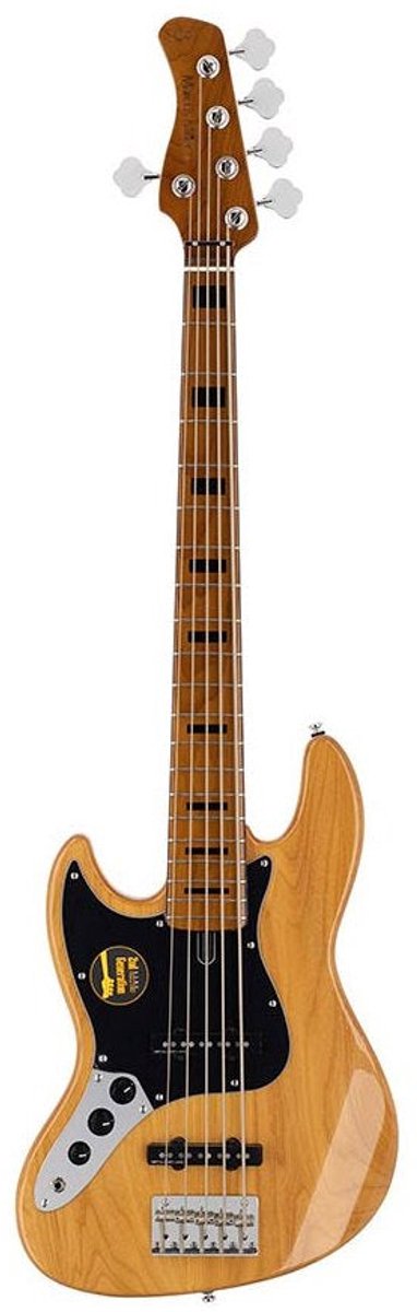 Sire V5 A5L/NT Marcus Miller Linkshandige 5-snarige Basgitaar Natural