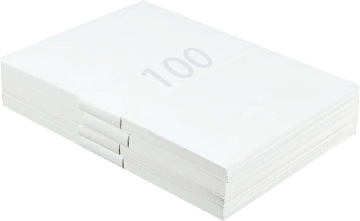 100 stuks rijstpapier, A4 (297 x 210 mm), afdrukbaar verdikt, Xuan papier, voor Chinese en Japanse kalligrafie, inkt, schilderij