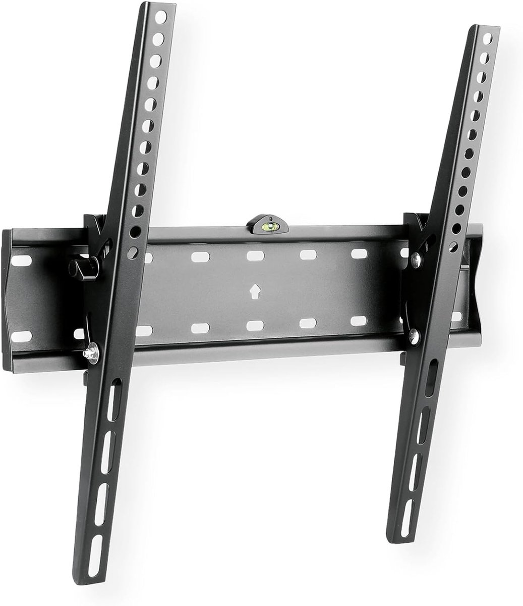 TV muurbeugel, 27mm afstand, kantelbaar, zwart