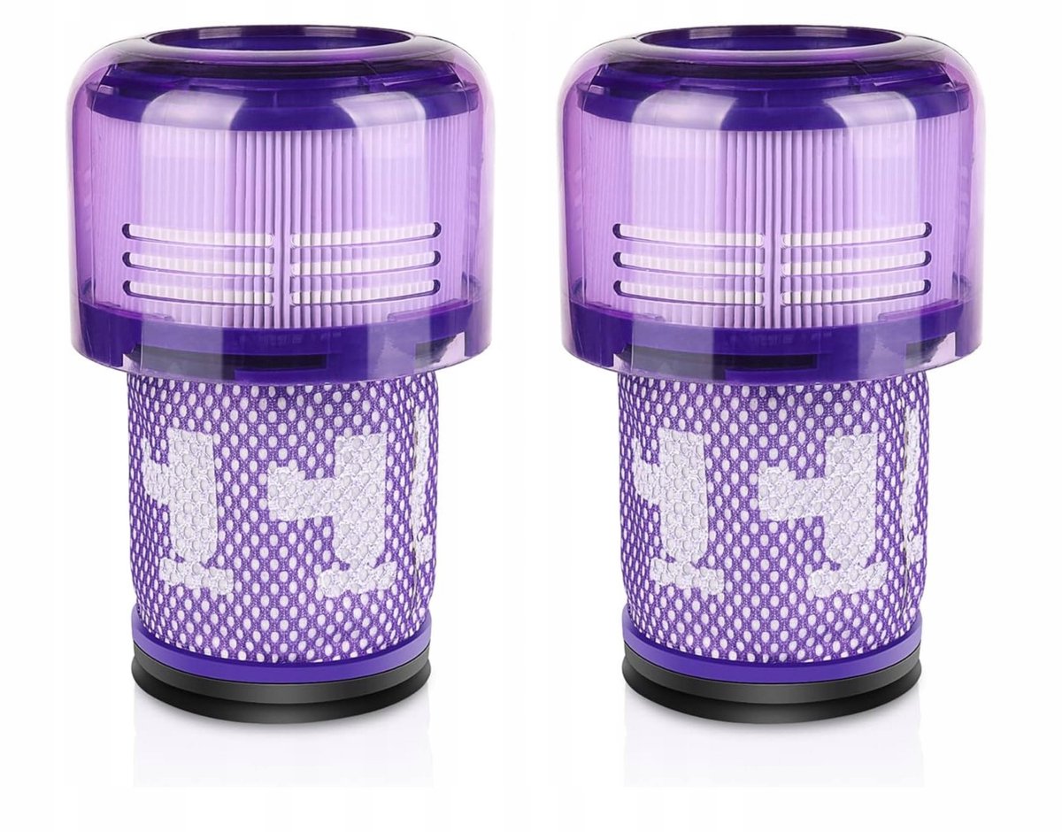 AreoSe - HEPA-filter voor Dyson V12 Detect Slim Absolute HEPA - 2 stuks