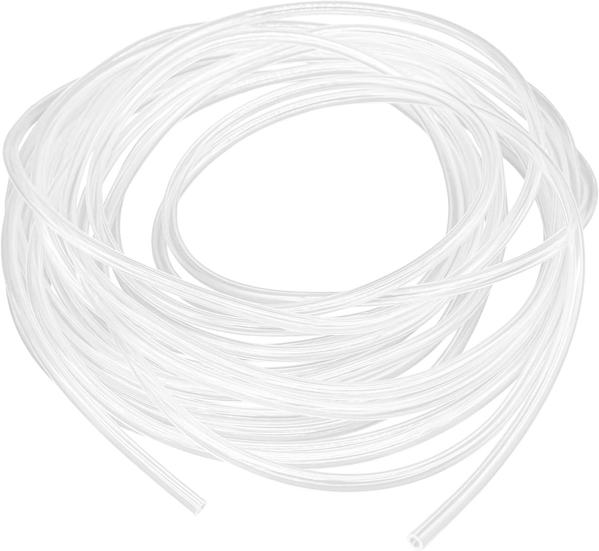 8 mm ID x 11 mm OD 8 m (26,2 ft) doorzichtige vinylslang PVC-buis, lichtgewicht en flexibele kunststof buis, waterluchtpijp