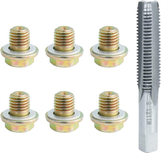 6-delige reparatieset voor schroefdraad, carter, reparatieset, M11 x 1,5 mm — afbeelding 3