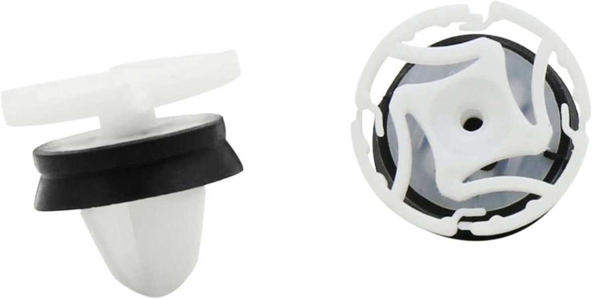 ABSOPRO 11 mm gatdiameter autodeur spatbord klinknagels houder clips voor Citroën kunststof (set van 10)