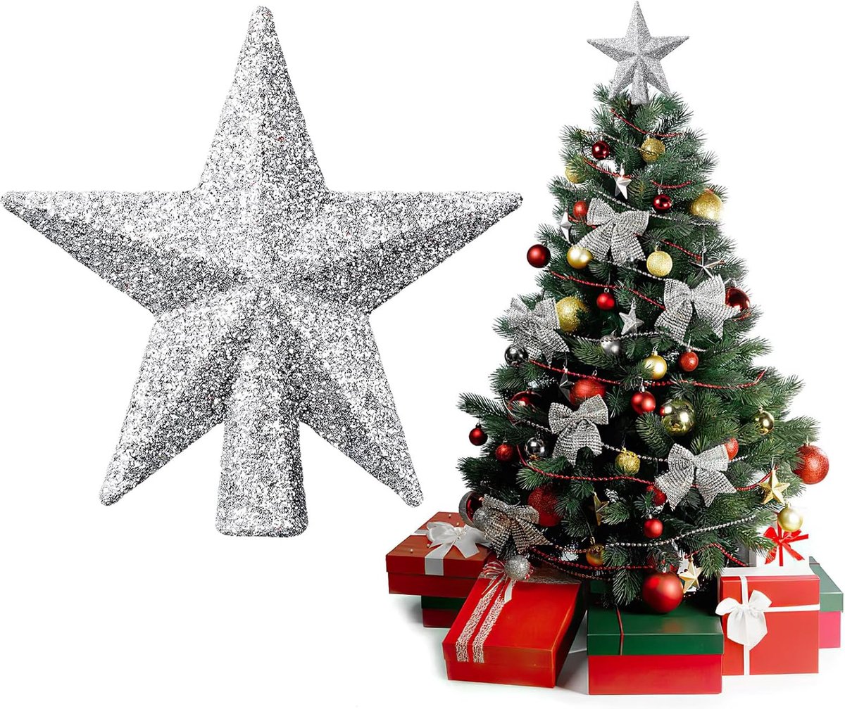kerstboomtopper, 6 cm, kerstboomversiering