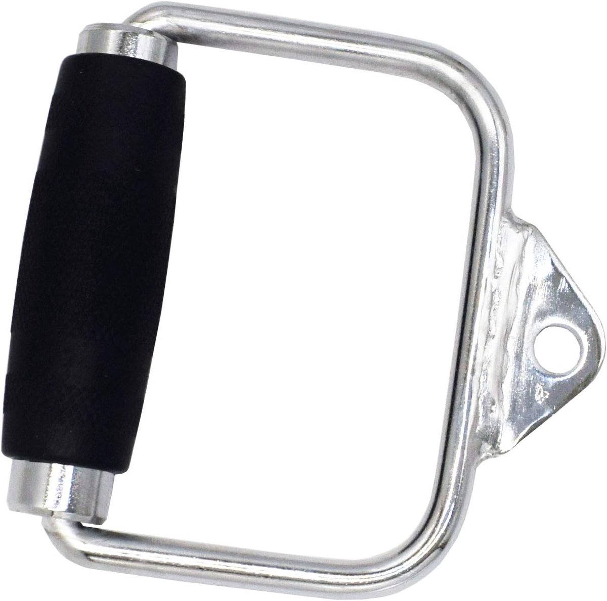 qibylift D-Handle Pulldown Bar Kabel Machine Attachment Enkele D-Handvat LAT Pull Down Bar Krachttraining met Handgrepen