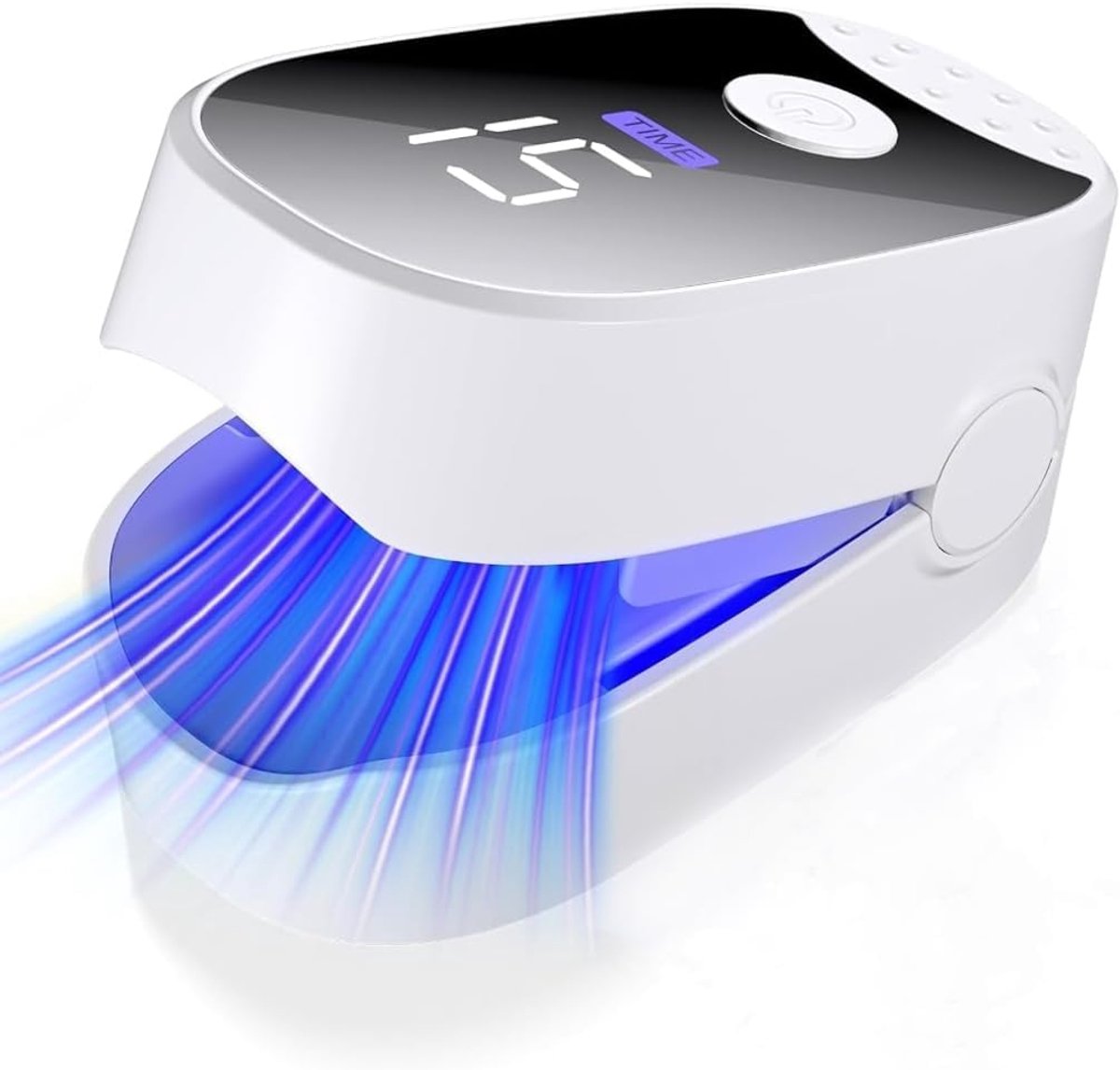 schimmel behandeling apparaat, vingernagel & teennagel schimmel behandeling, rood en blauw licht en koude laser voor schimmel nagels, schone nagels (6 * 650nm + 6 * 470nm + 1 * 1064nm)