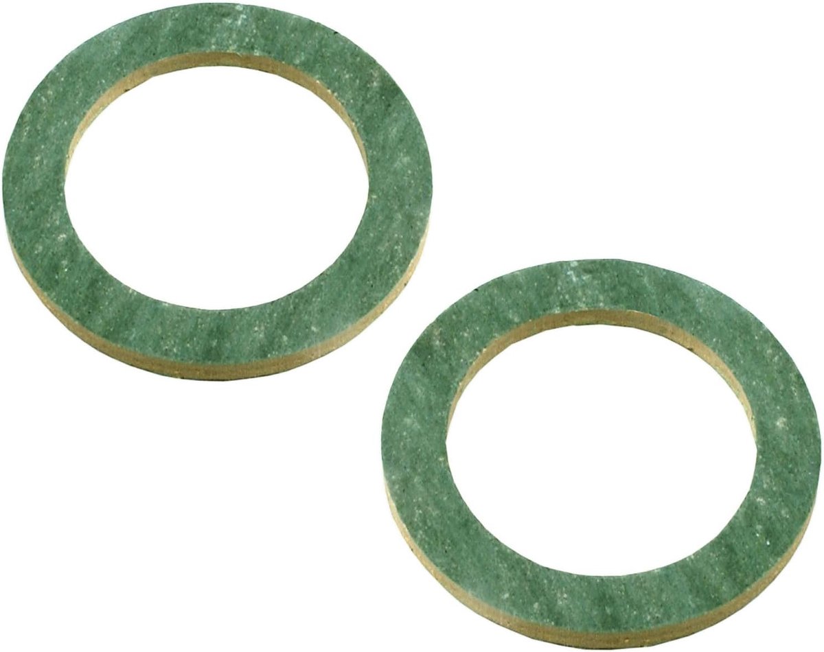 rubberen afdichtingen, 33 x 26 x 1,9 mm, 2 stuks 3/8 inch, Ø 27 x 19 mm, Stärke 2,0 mm