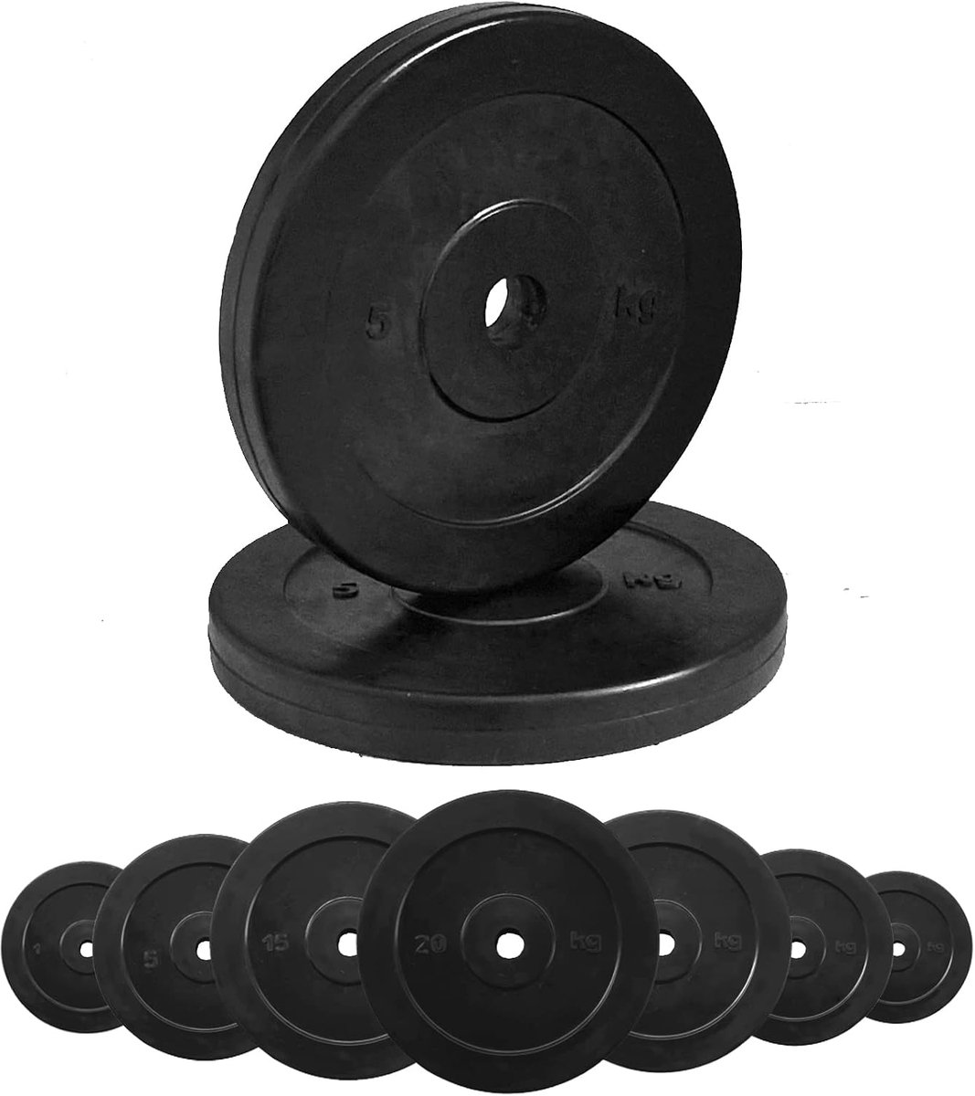 gietijzeren schijven G5 HT SPORT Ø gat 25 mm voor sportschool en thuisgymnastiek van 0,5 tot 20 kg voor stuur en halters
