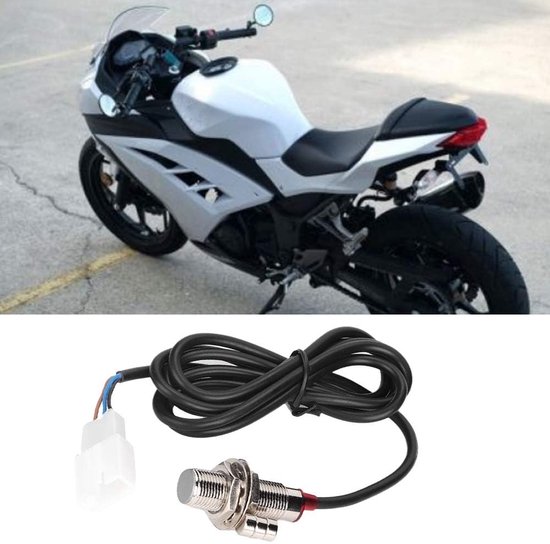 Sensor Kabel Motorfiets Digitale Snelheidsmeter Kilometerteller Sensor Kabel Met 3 Magneet voor Motorfiets Digitale Kilometerteller Snelheidsmeter — afbeelding 3