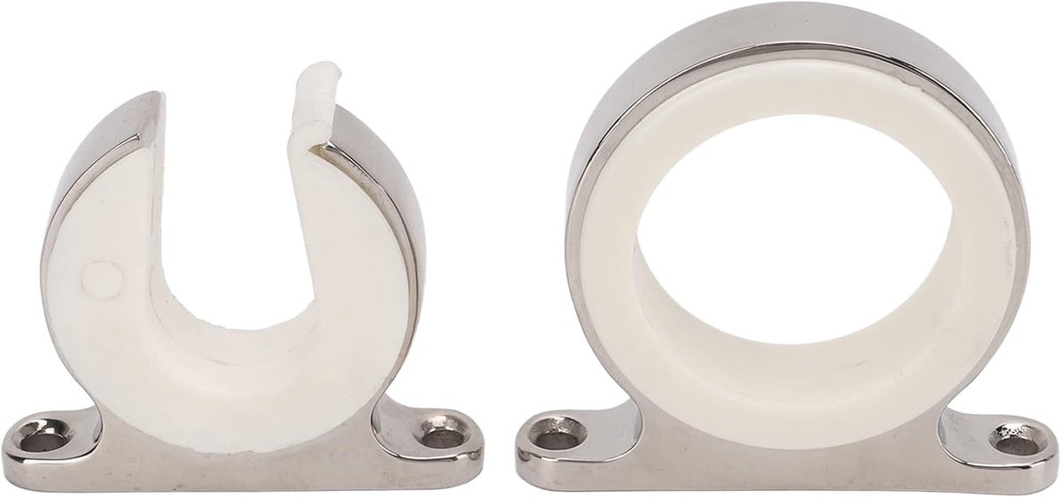 Hengelhouder Clip, 316 Rvs Horizontaal Hengelrek Meerdere Hengelhouder voor Marine Automobile Truck RV Boot/jacht onderdelen en accessoires