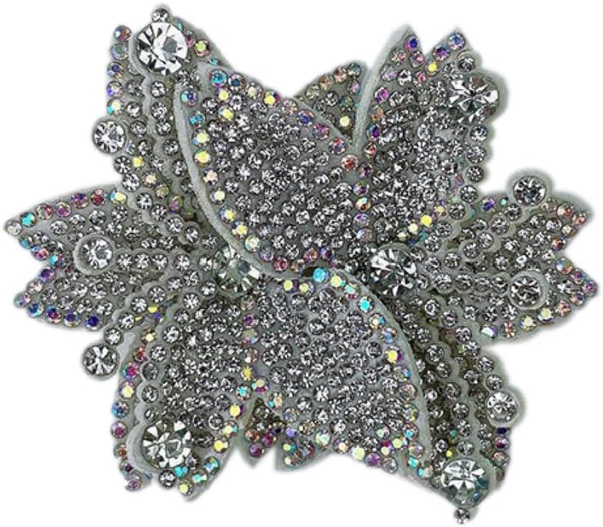 1 paar schoenclips met strass bloemenpatroon, afneembare schoengesp, bruid bruiloft schoensteker, schoensieraad gesp, schoen decoratieve accessoires voor vrouwen meisjes pendelen