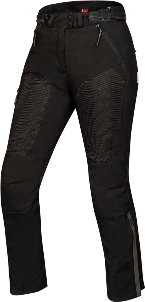 IXS Tourster-Big Air 1.0 Dames Zwart Textiele Motorbroek - Broek