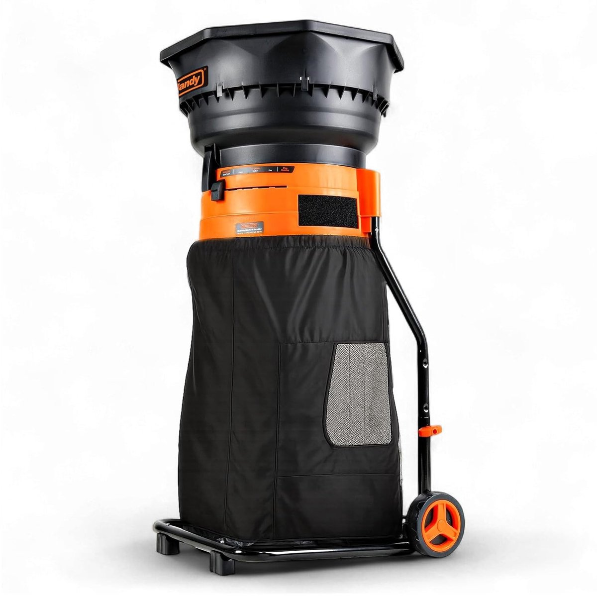 Elektrische bladloze mulcher en hakselaar - Groen - 1800 W - 16:1 mulchverhouding - Voor tuinonderhoud