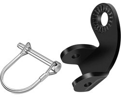 1 set universele fietskar, koppeling, adapter, fietskoppeling, askoppeling, aanhanger, fietskoppeling, trailer Hitch, extra koppeling voor Qeridoo Trixie Hamax Thule aanhanger