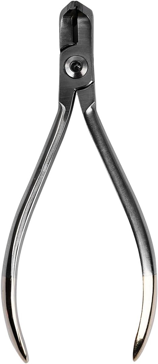 Draadknipper Distale Uiteinde Kniptang Harde Draadknipper Tang Orthodontische Draadknipper met Gebogen Mondpunt Beugels Verwijderingsgereedschap