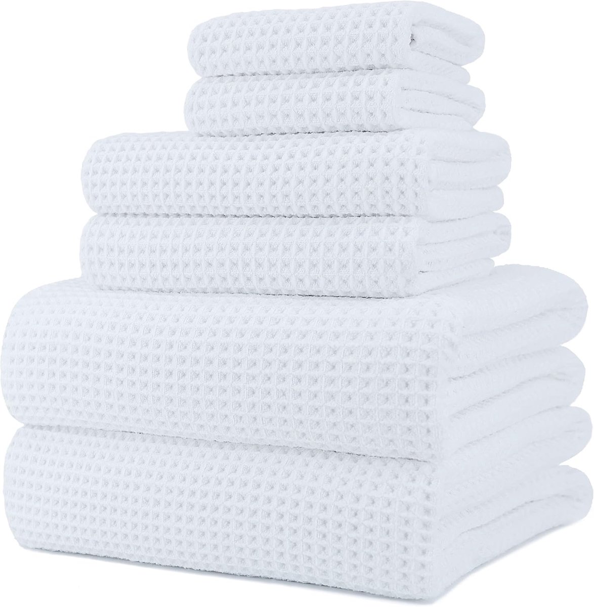Badhanddoeken Microvezel Wafel Sneldrogend 430 GSM