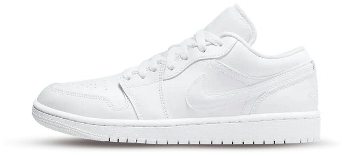 Nike Air Jordan 1 Low – Triple Sneakers Unisex Doos Zonder Deksel Wit