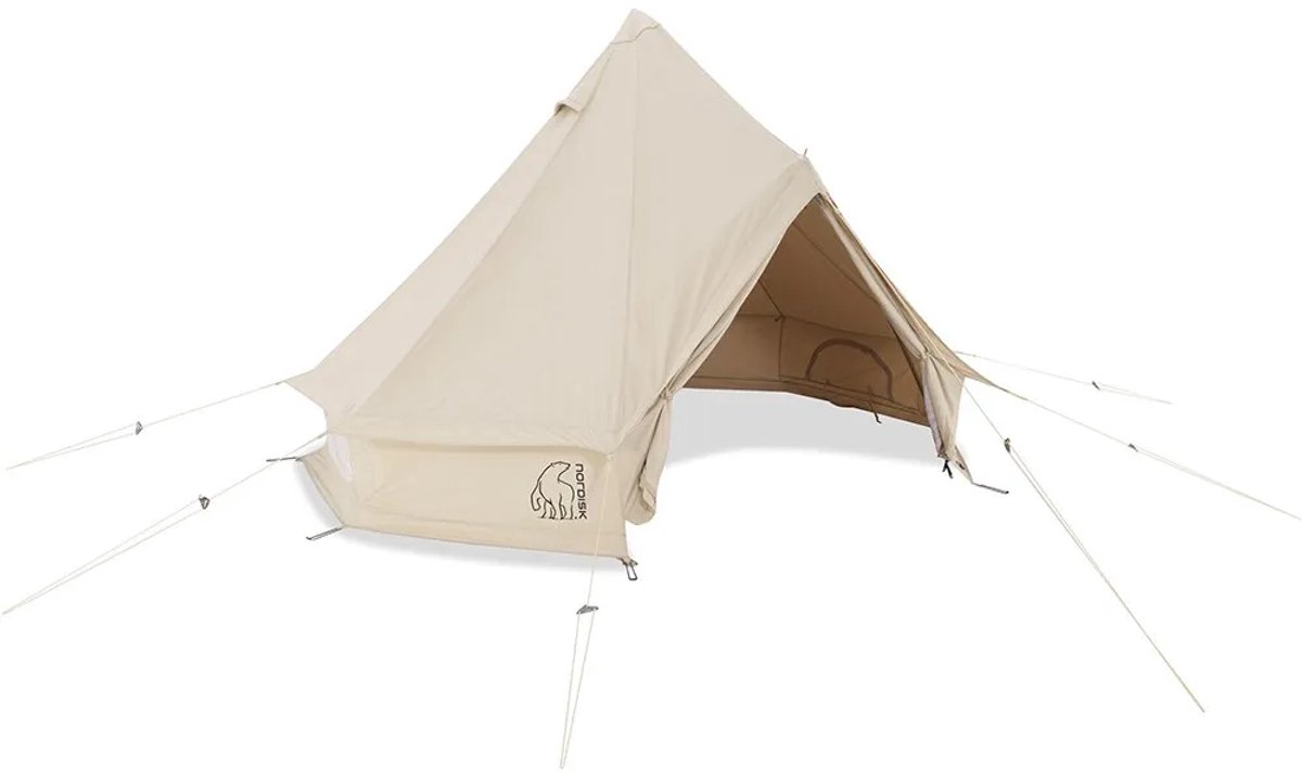 Nordisk Asgard 12.6 tent - 6 personen - Technical Cotton - beige