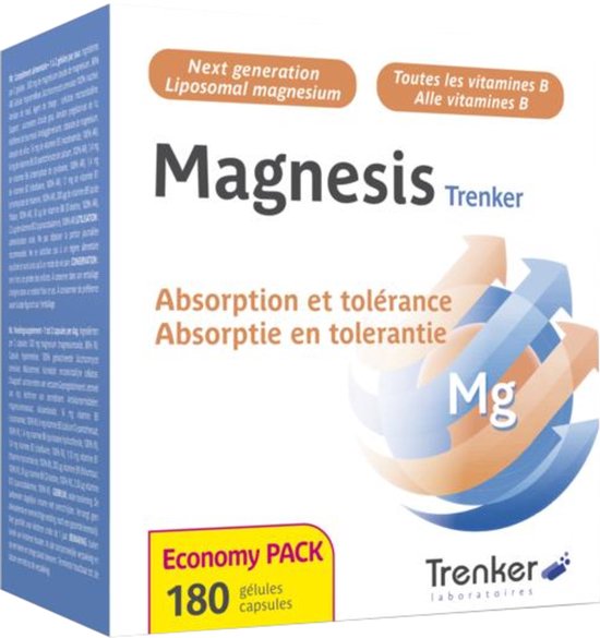 Magnesis Trenker | Vermoeidheid & spieren 180 Capsules