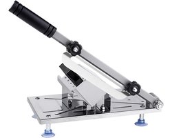 Snijmachine Vlees - Vlees Snijmachine voor Thuis - Snijmachine - RVS - Instelbare Snijdikte - voor…