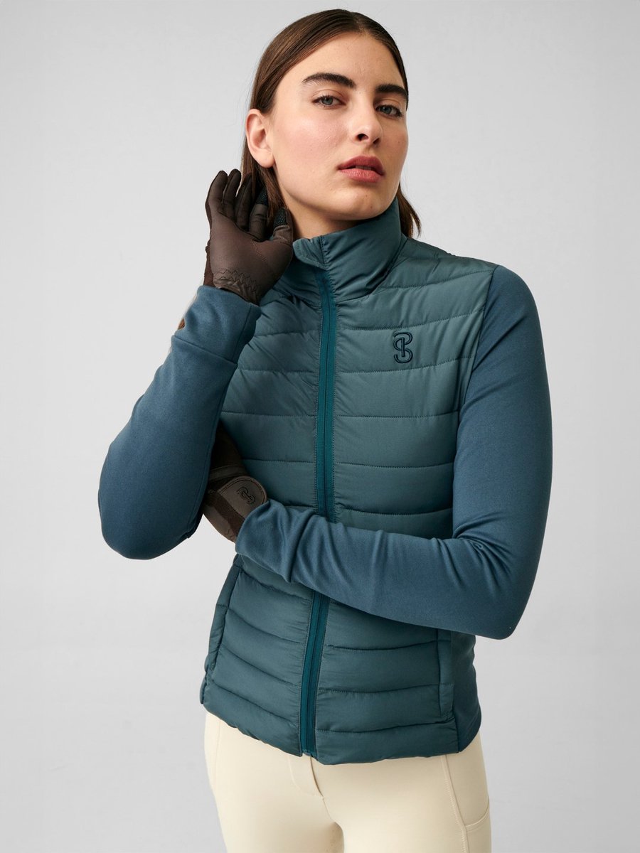 PS Of Sweden SS’24 Vest Grayson-Stormy Blauw