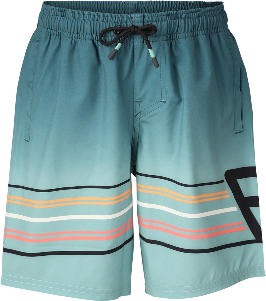 Brunotti Bru-conicy-Stripe Zwembroek Bottle Jongens 4-way stretch 128 Groen