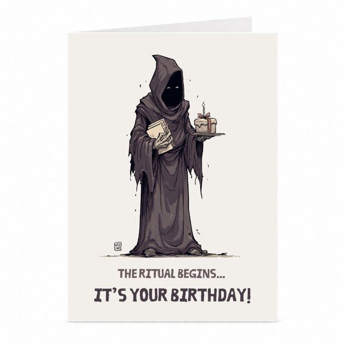 Occulte Cultist - Verjaardagskaart - JustTheCardGuy - A6 met envelop
