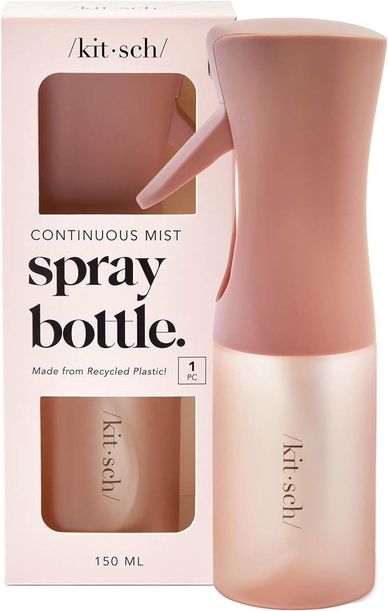 Spuitfles voor haar - Terracotta - 150 ml - Continue Waterspuitfles van Gerecycled Plastic - Voor Haarverzorging en Tuinieren