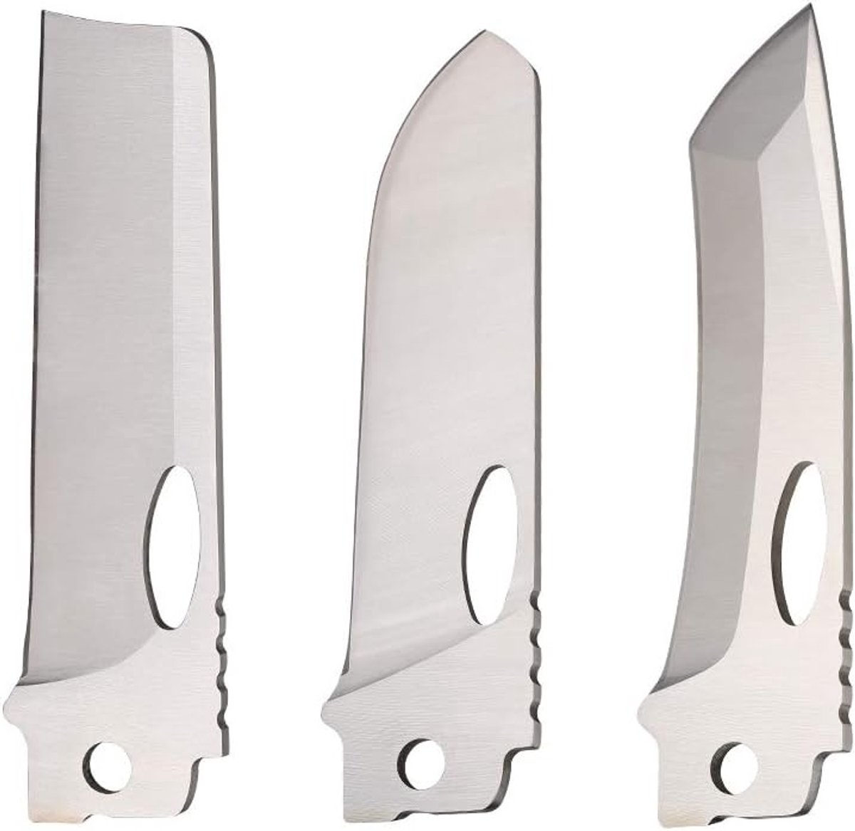 Vervangende Scheermesjes voor Precisie en Veelzijdigheid - Straight, Spey-Point en Curved Blades