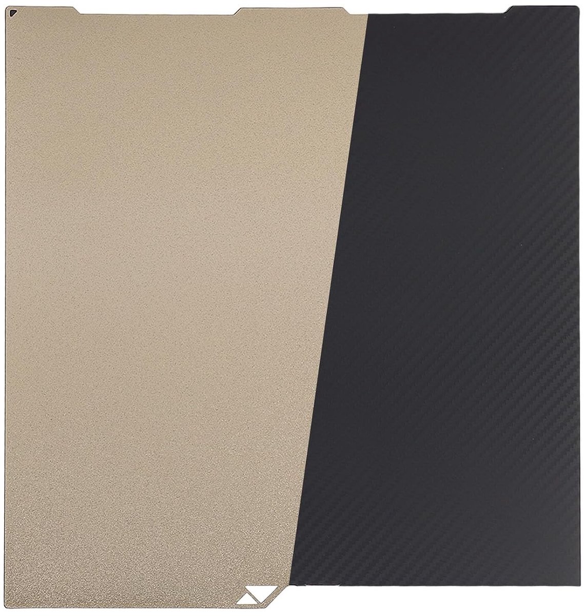 Dubbelzijdig PET PEI plaat 256 x 268 mm voor 3D printen, hoge hechting, PET textuur, optimale vlakheid en eenvoudig loslaten van modellen