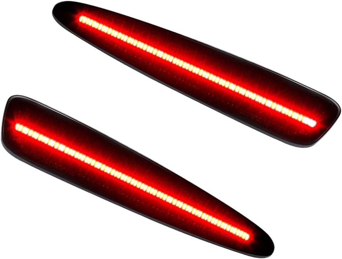 Zijmarkerlicht voor Chevrolet Corvette C6 2005-2013, voorzijde/achterzijde, LED, helder, eenvoudig te installeren