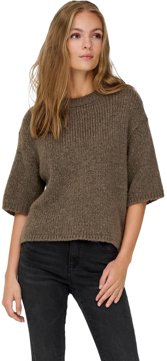 JDY - JDYDICTE S/S PULL O-NECK KNT NOOS Dames Trui — cadeau in Cadeau-ideeën - foto 3